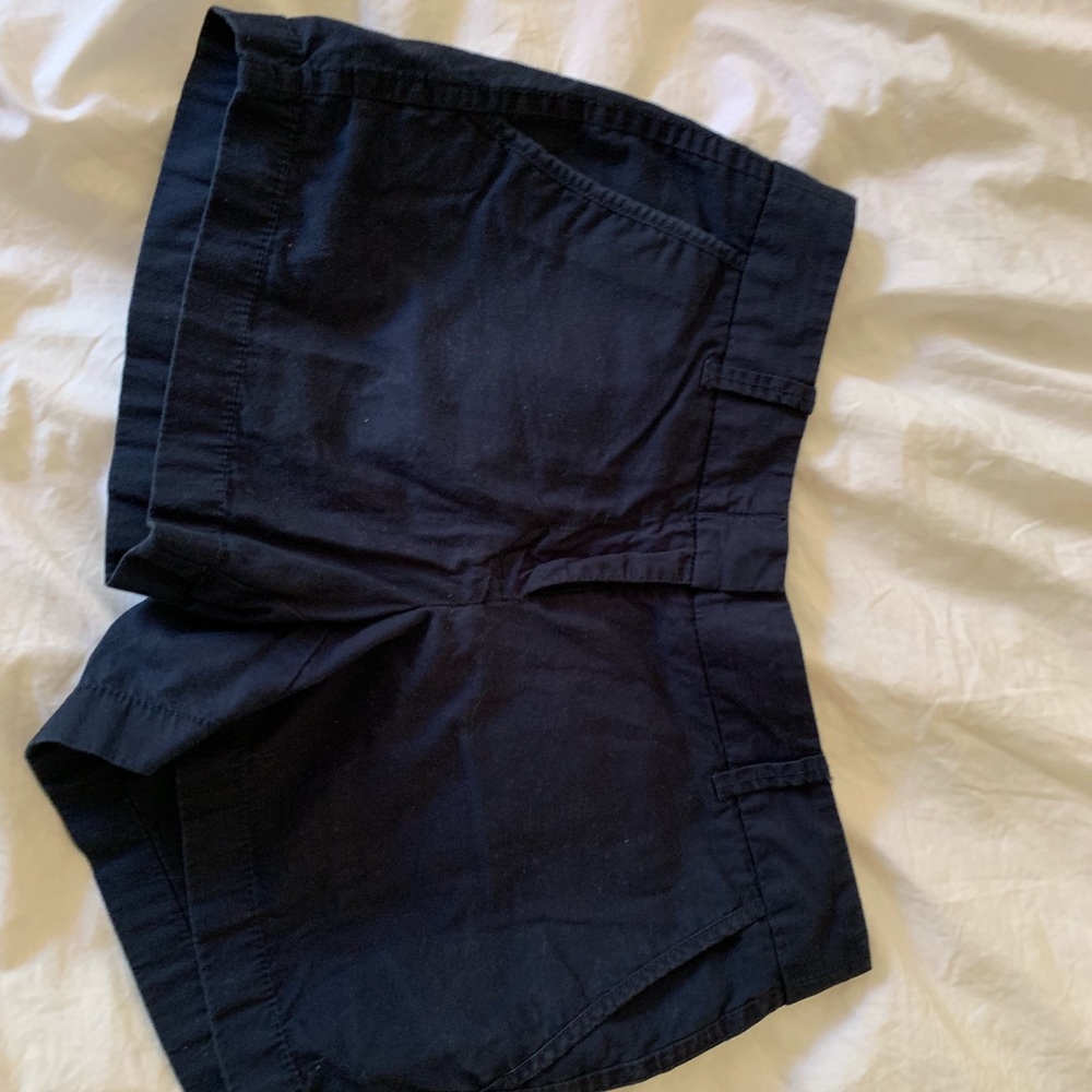 Jcrew navy chino shorts